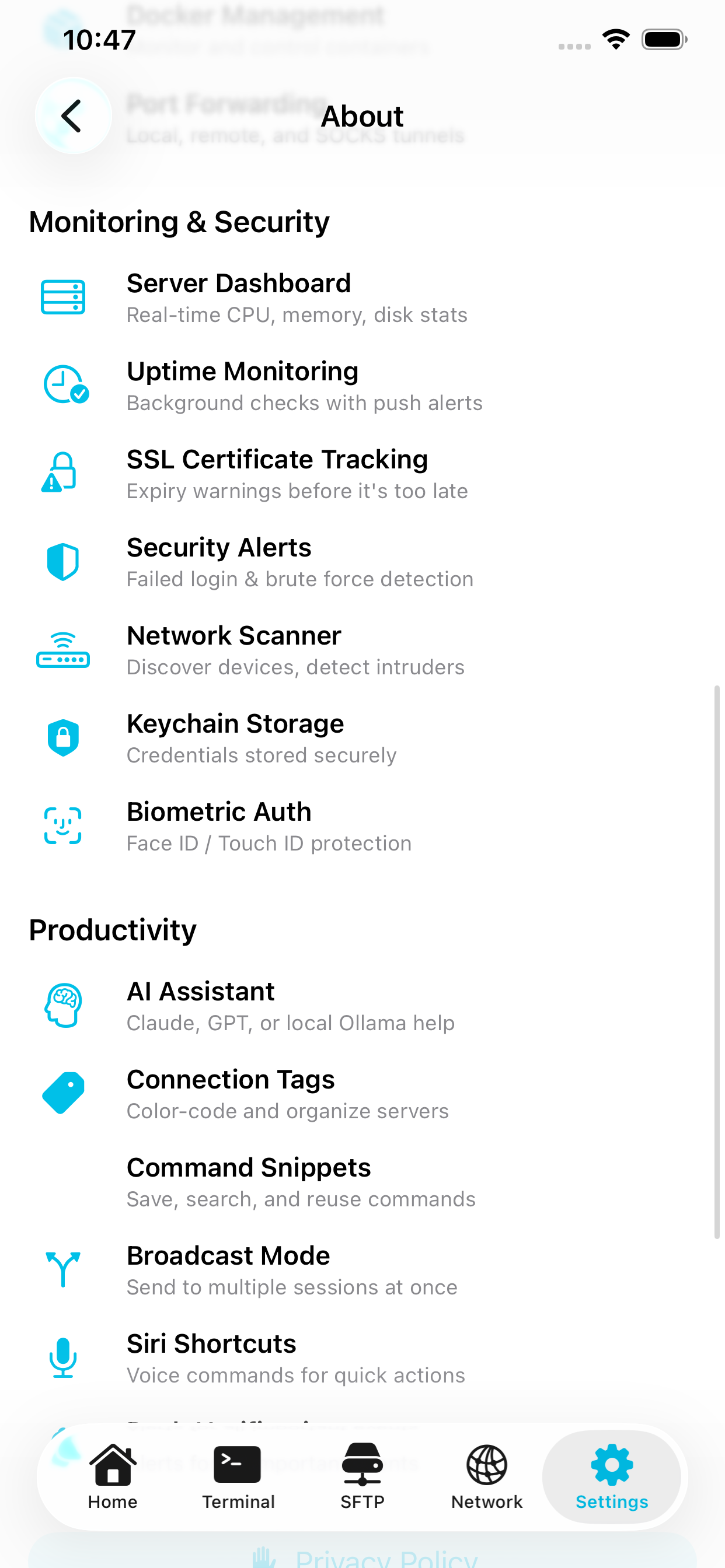 NetShell - SSH Terminal gallery image