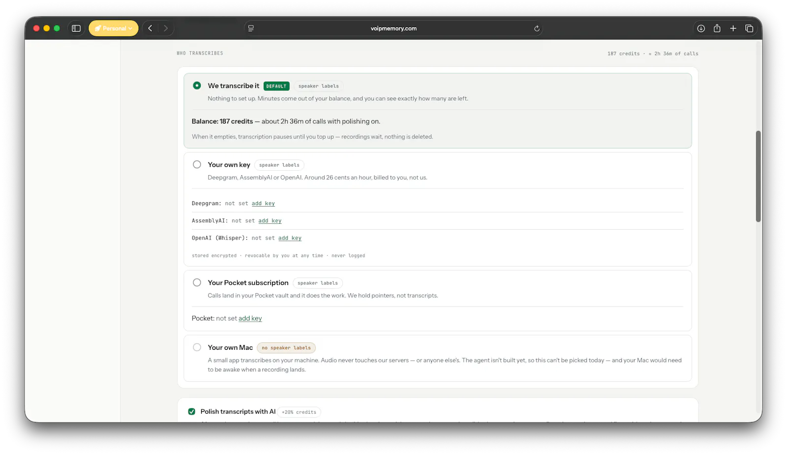 VoipMemory screenshot 5