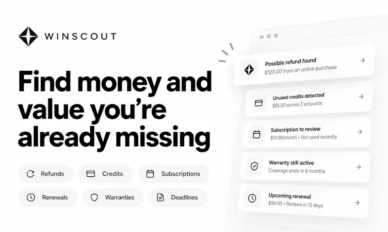 WINSCOUT screenshot 1