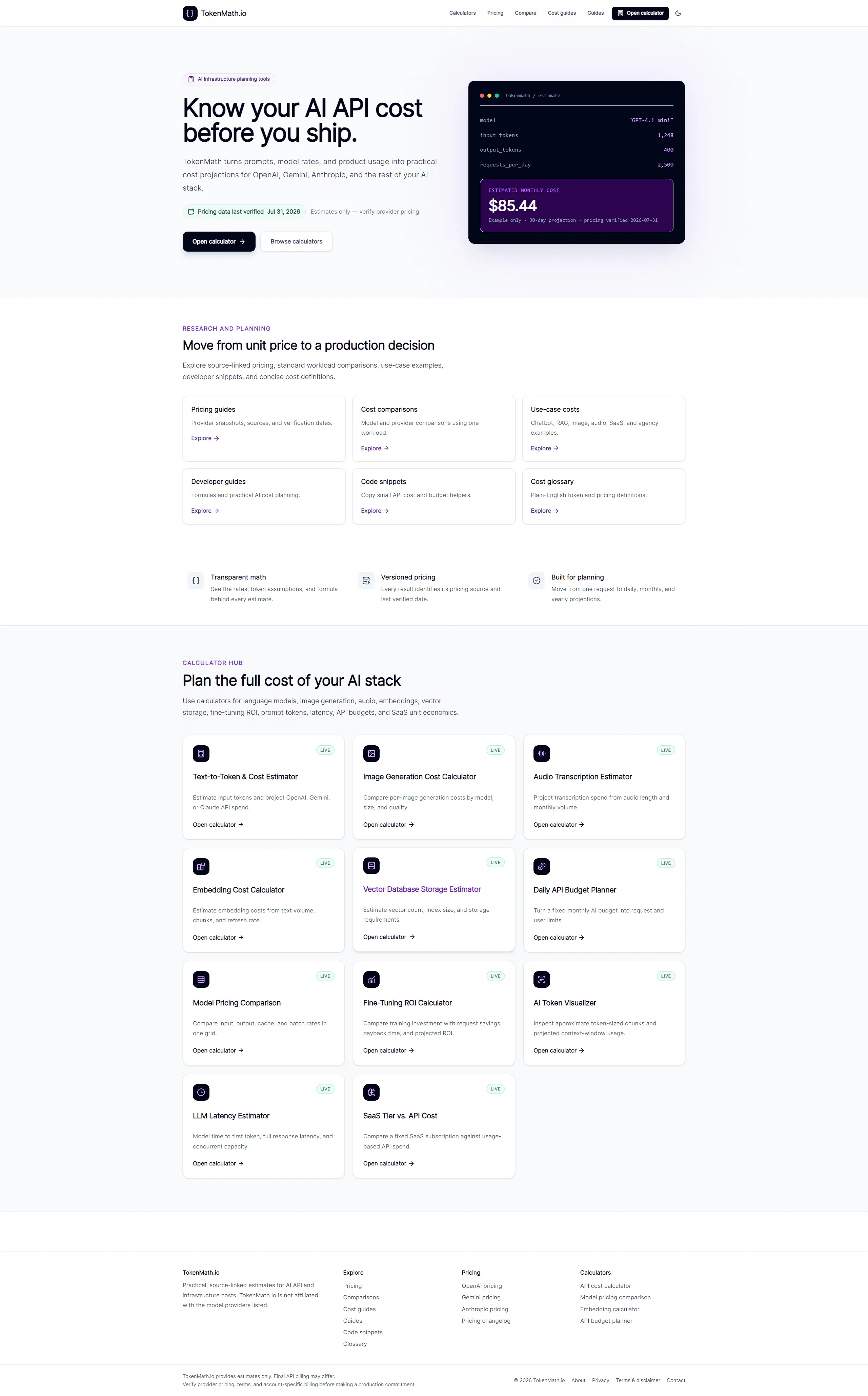 TokenMath.io gallery image