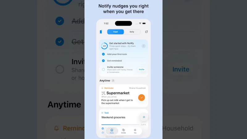 Notify screenshot 1 (video preview)
