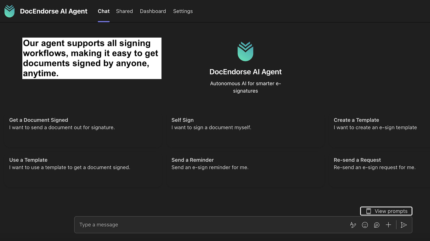DocEndorse AI Agent for Microsoft Teams gallery image