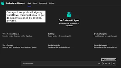DocEndorse AI Agent for Microsoft Teams gallery image