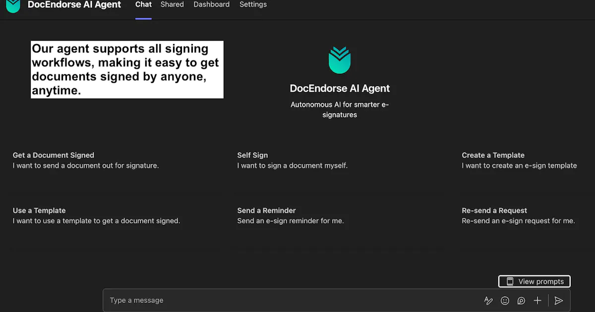 DocEndorse AI Agent for Microsoft Teams