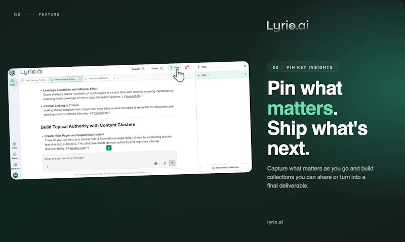 Lyrio AI Workspace screenshot 5