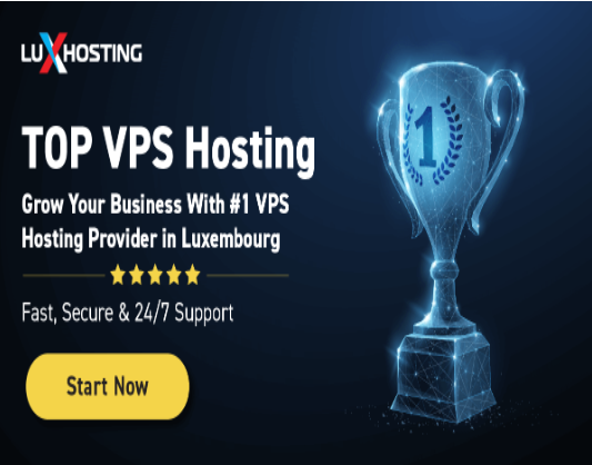 Hosting da web mais rápida do Luxemburgo