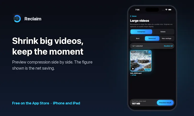 Reclaim screenshot 2