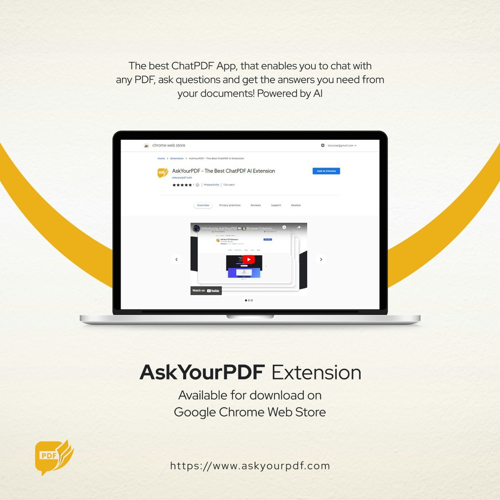 Askyourpdf Extensão do Chrome media 2