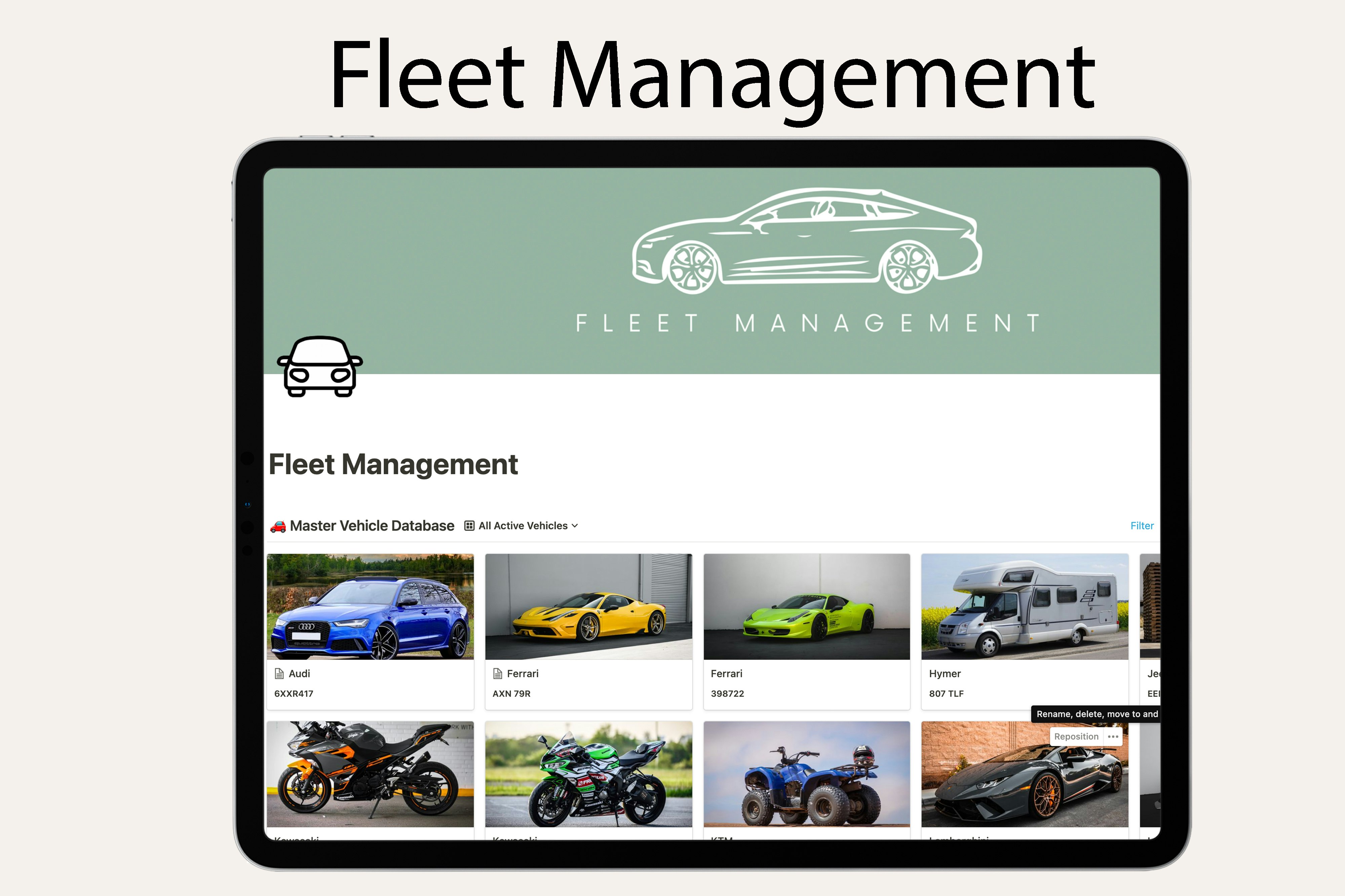 Fleet Management  gallery image