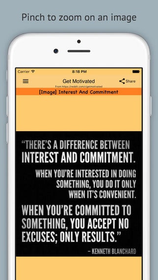 Get Motivated App gallery image