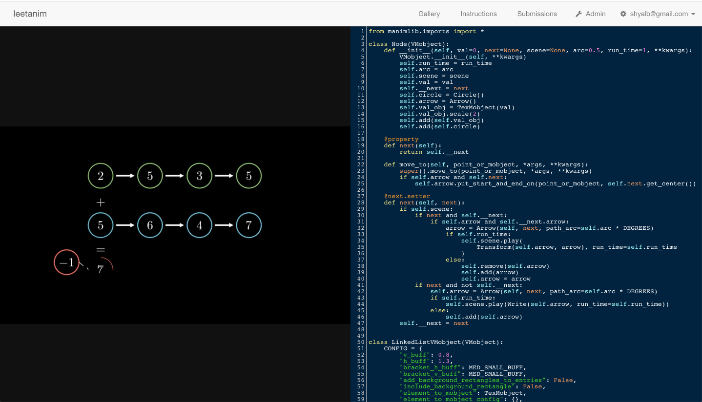 LeetAnim gallery image