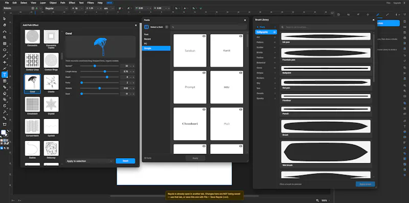Rayzia AI Agent Vector Editor screenshot 16
