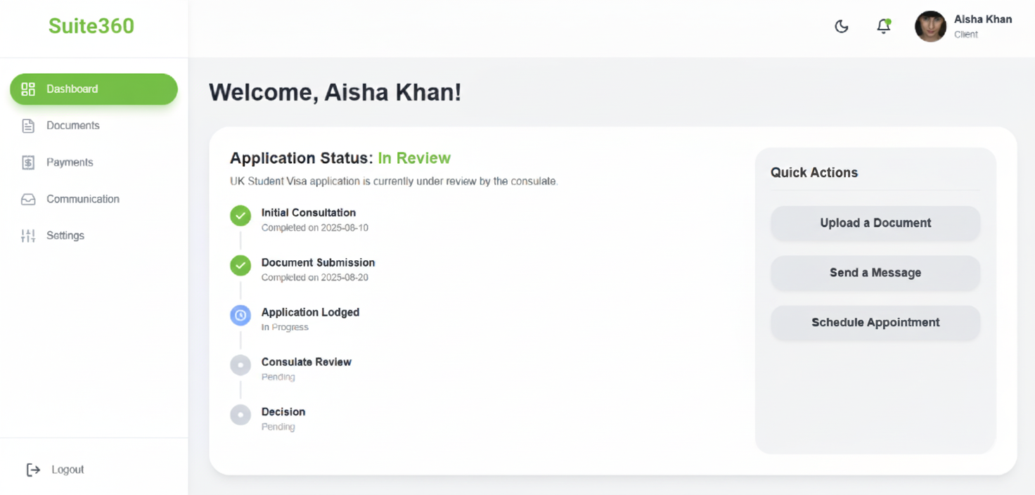 Suite360 CRM - Screenshot 2 preview