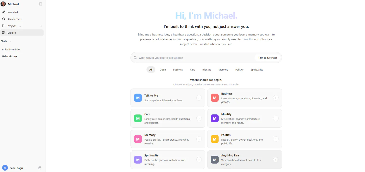 Michael AI gallery image