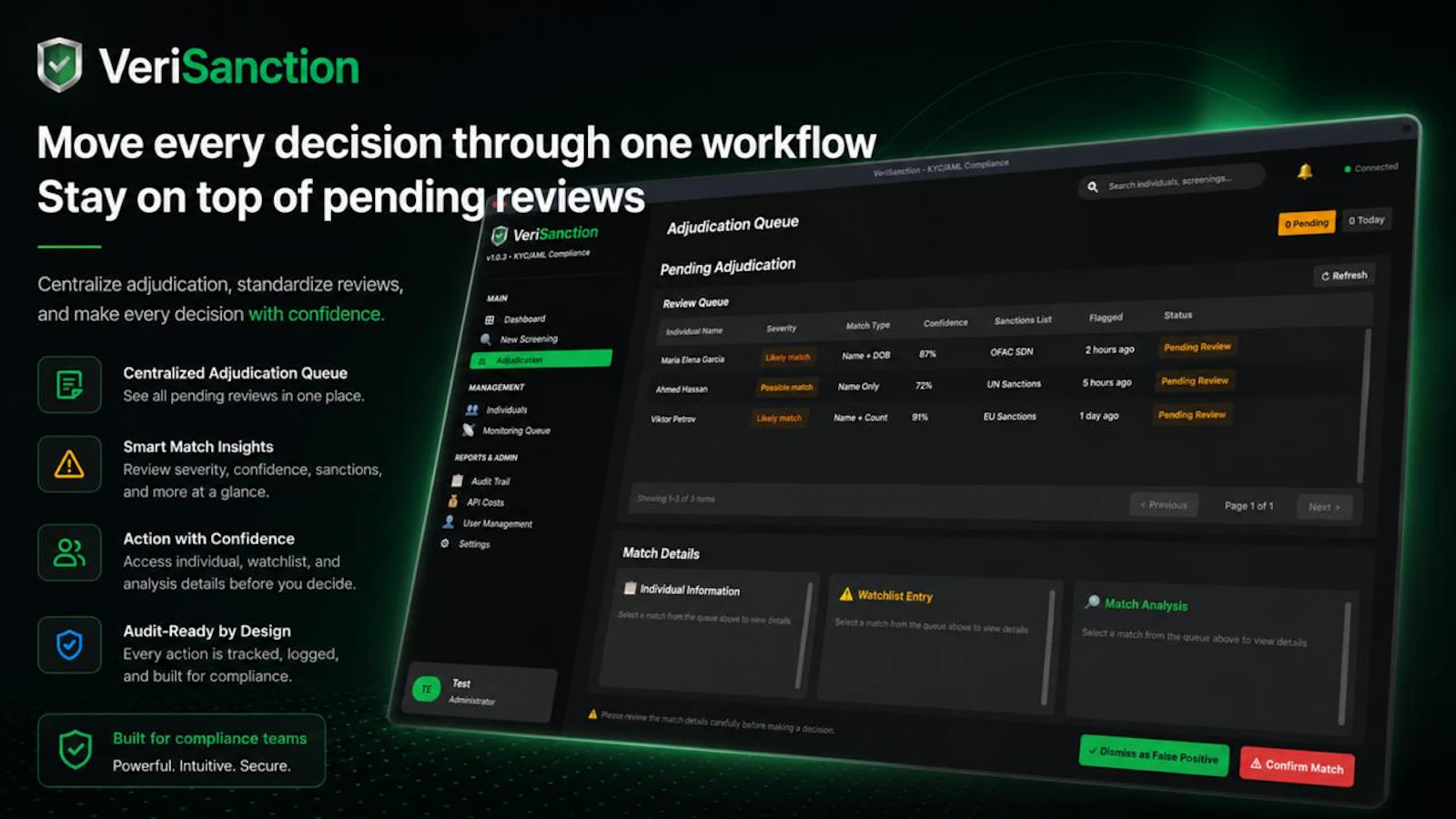 VeriSanction screenshot 4