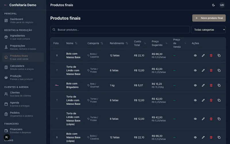 Confeito Gestão screenshot 5