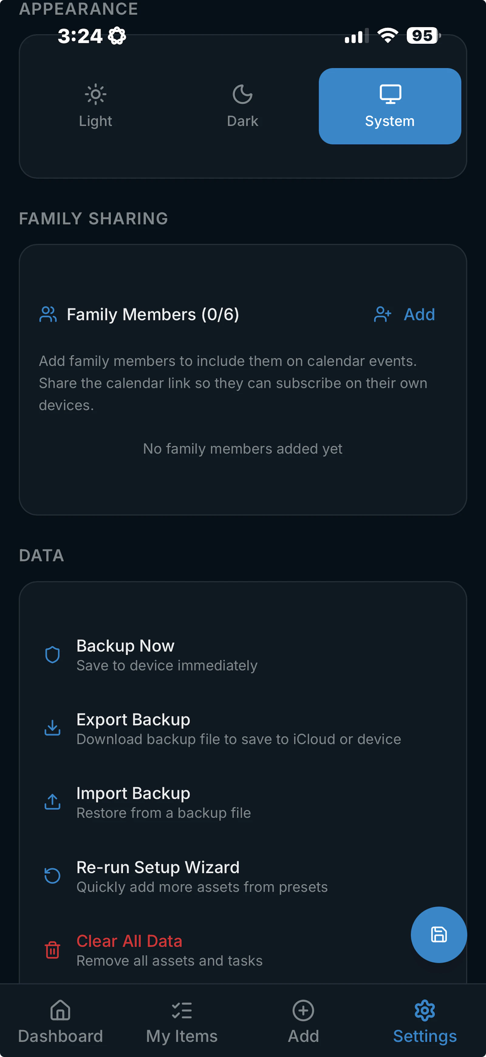 Home-Sanity screenshot 2