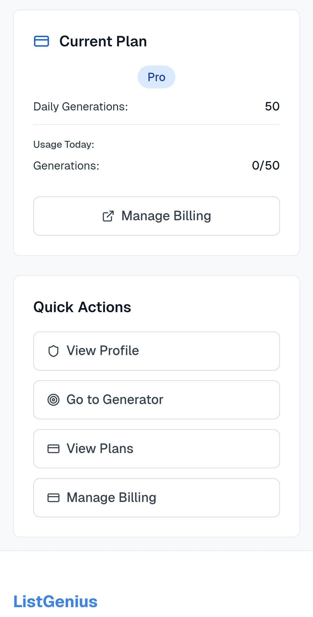 ListGenius gallery image