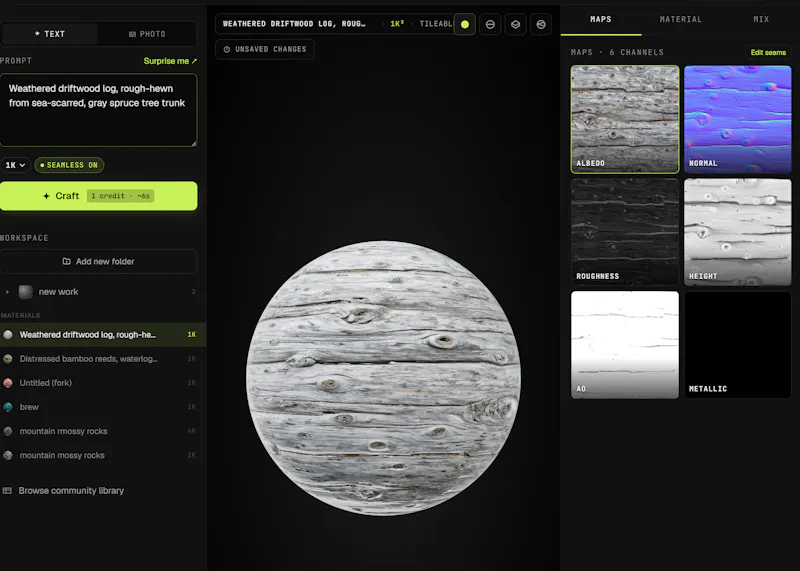 CraftPBR screenshot 2