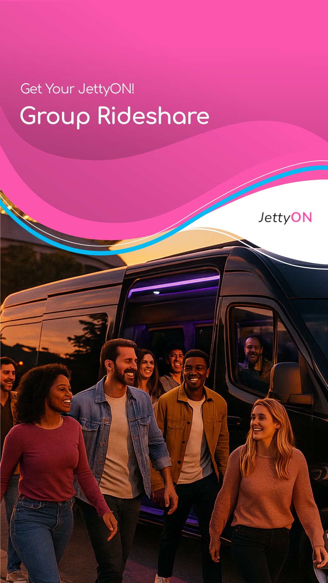 Jettyon - plate-forme de covoiturage de groupe media 4