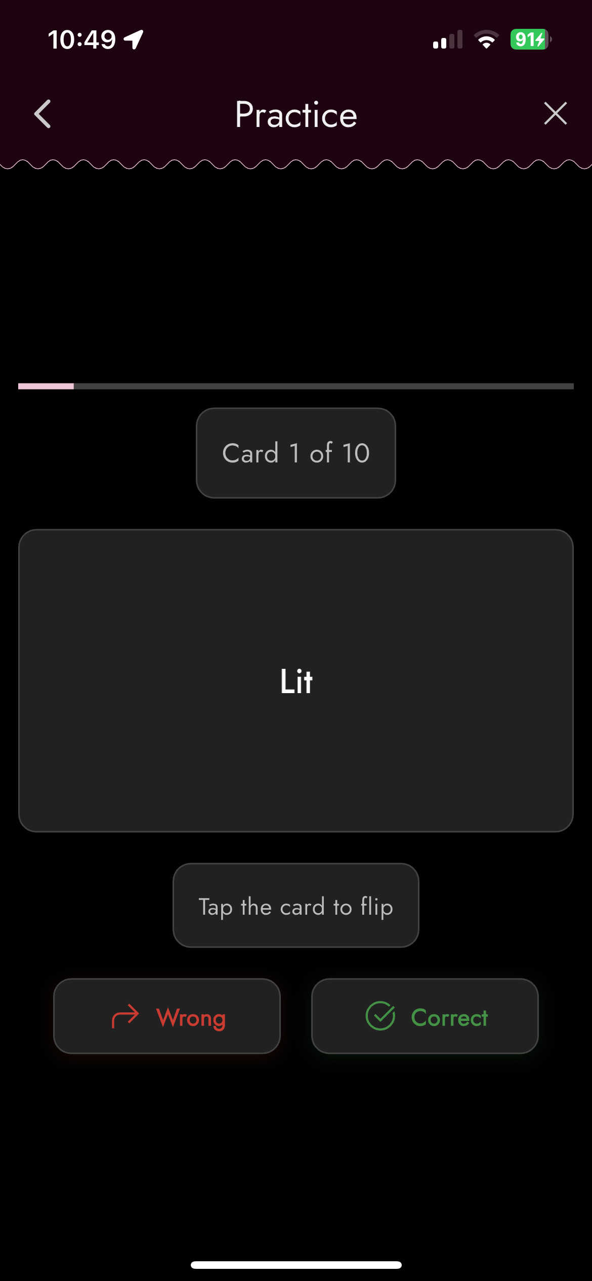 Liber - Dil öğrenenler için basit, sürtünmesiz flashcards medya 3