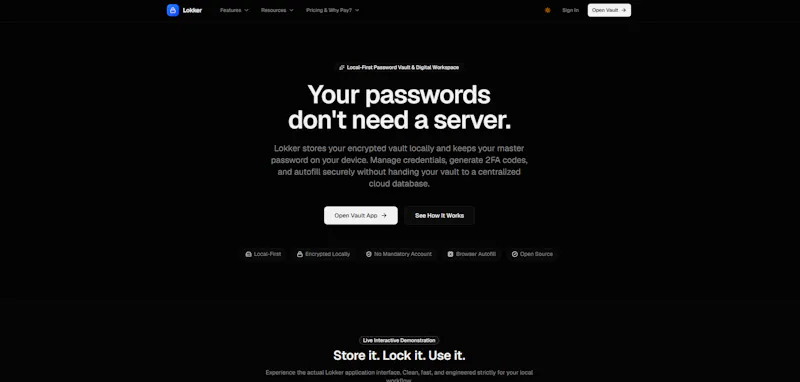 Lokker screenshot 1