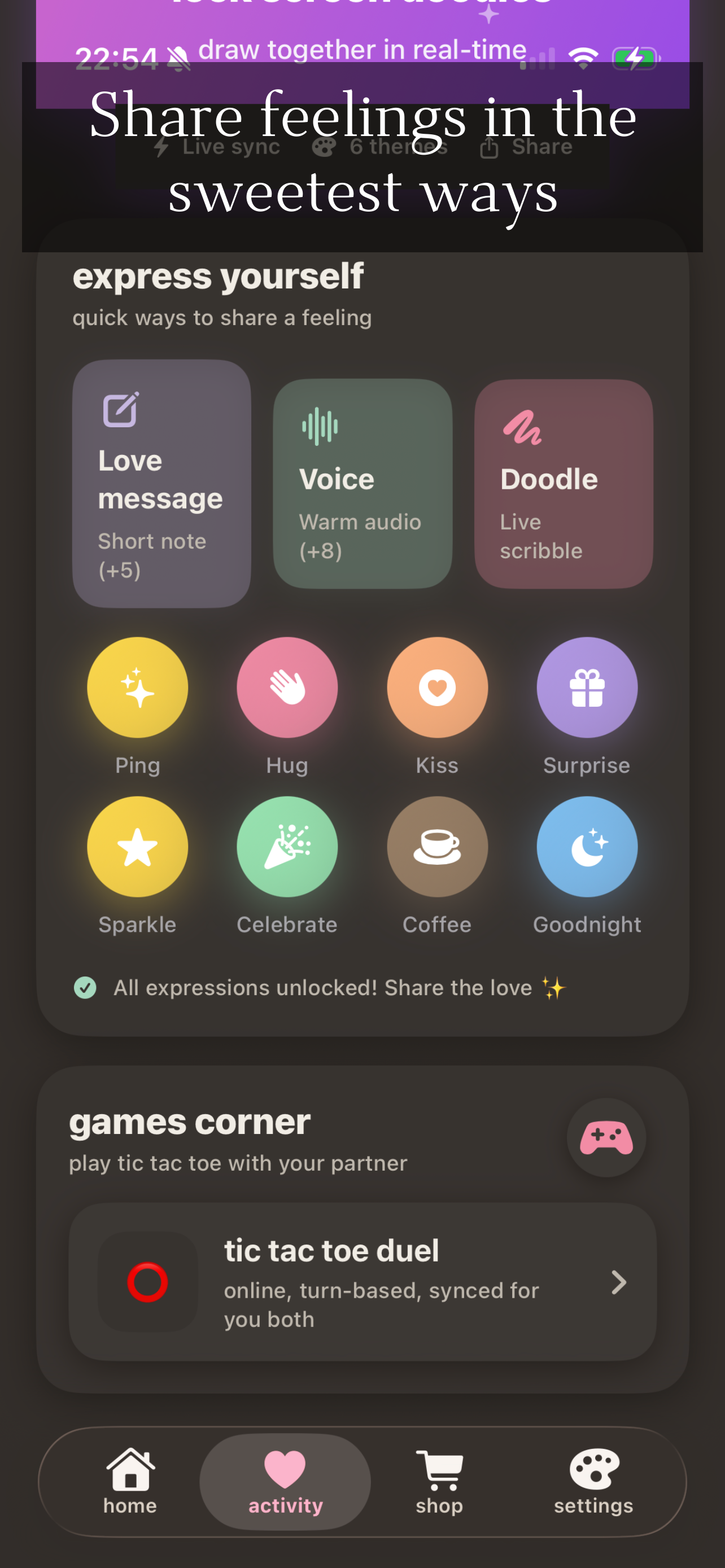 doodleduo: cozy couple app gallery image