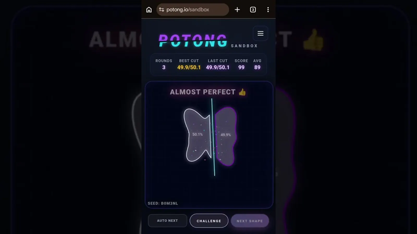 Potong screenshot 1 (video preview)