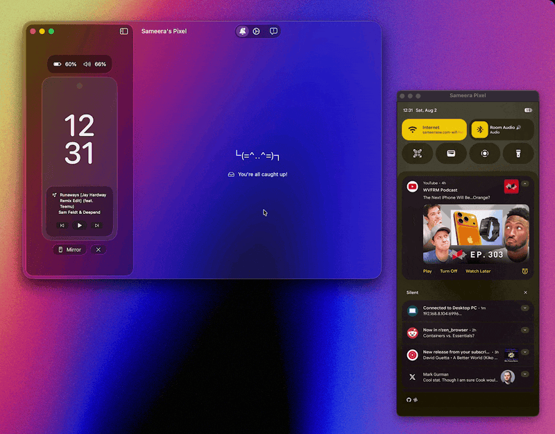Airsync - अपने Android और Mac के लिए निषिद्ध निरंतरता मीडिया 4