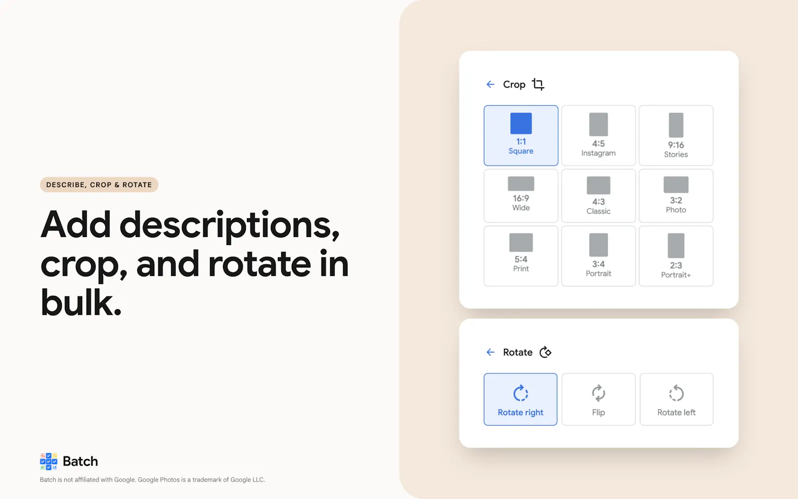 Bulk Edit/Delete/Download Google Photos screenshot 5