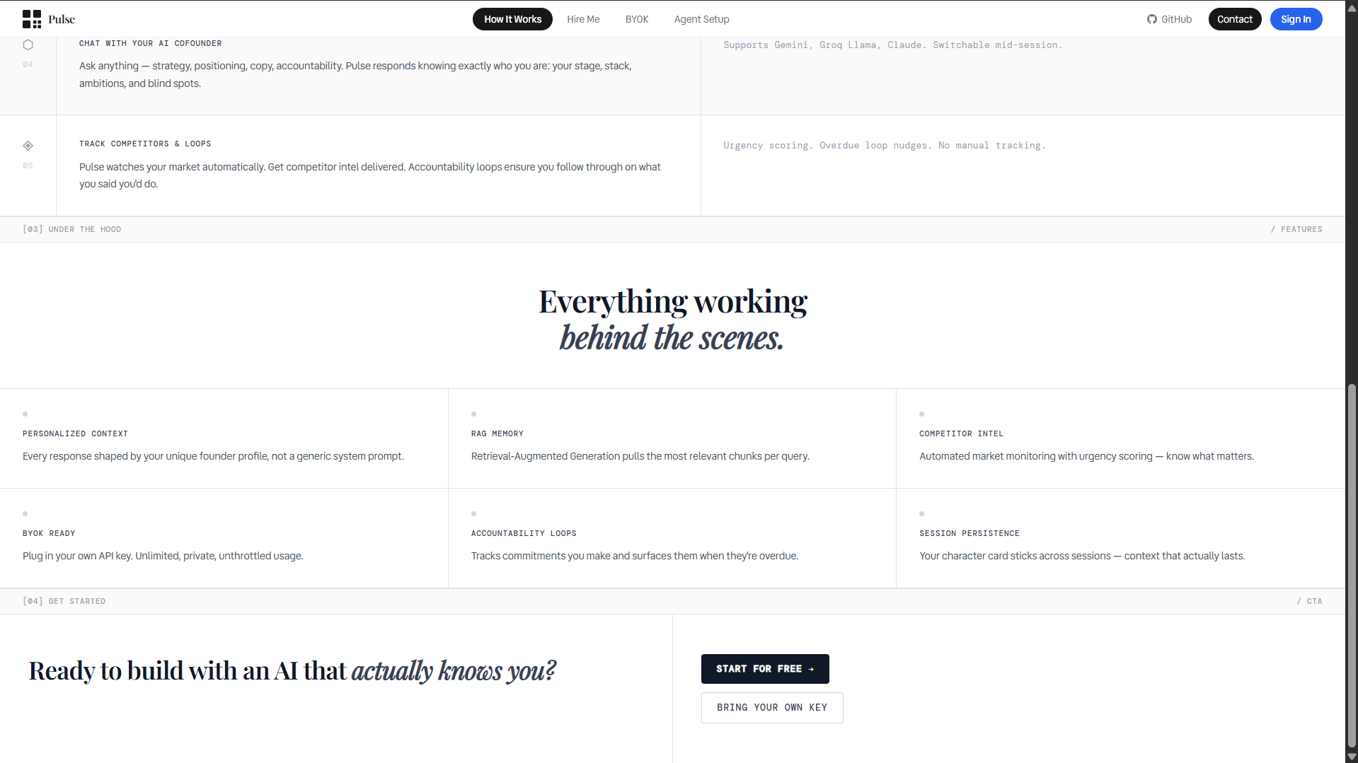 Pulse - Screenshot 2 showing product features and functionality