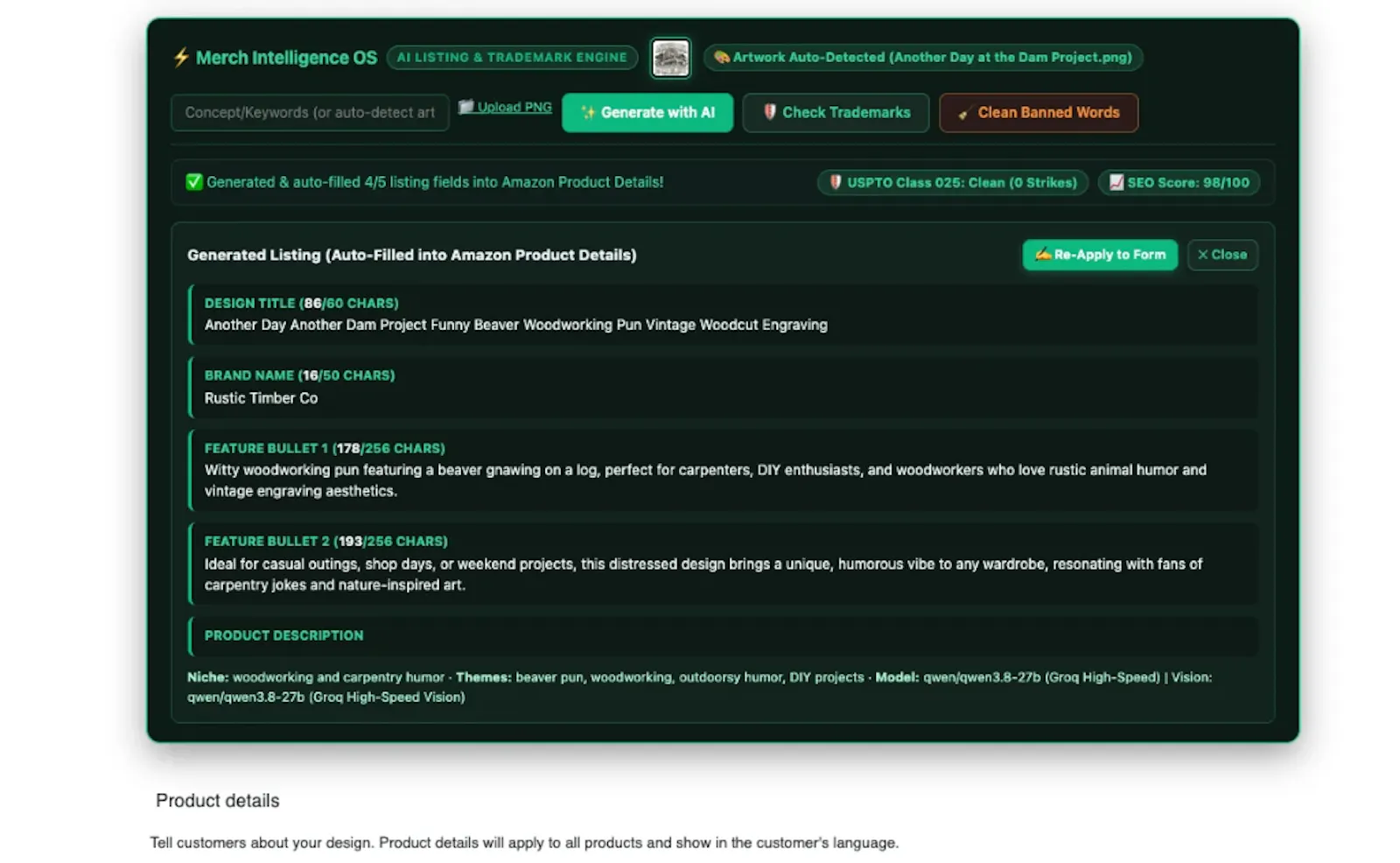 MerchOS - Merch Intelligence OS screenshot 5