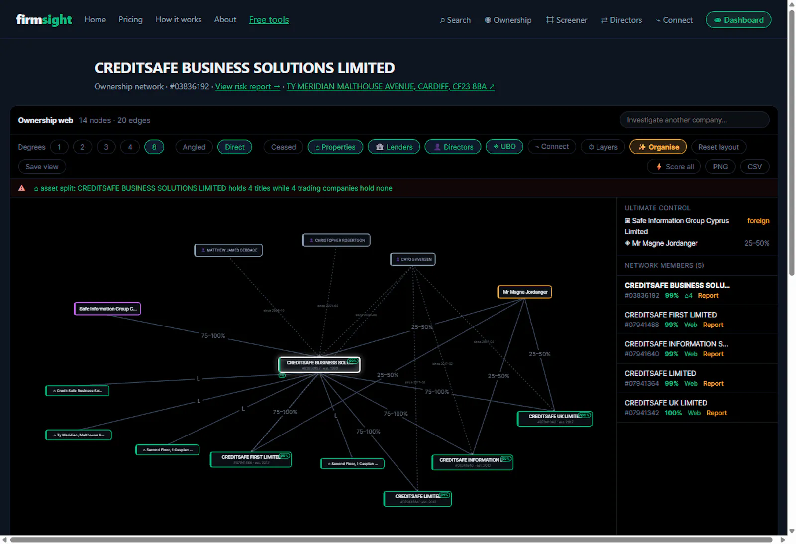 Firmsight screenshot 7