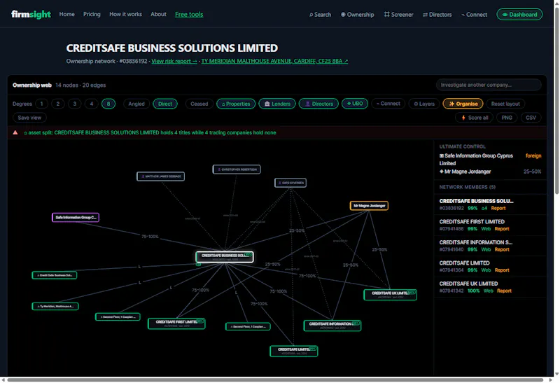 Firmsight screenshot 7