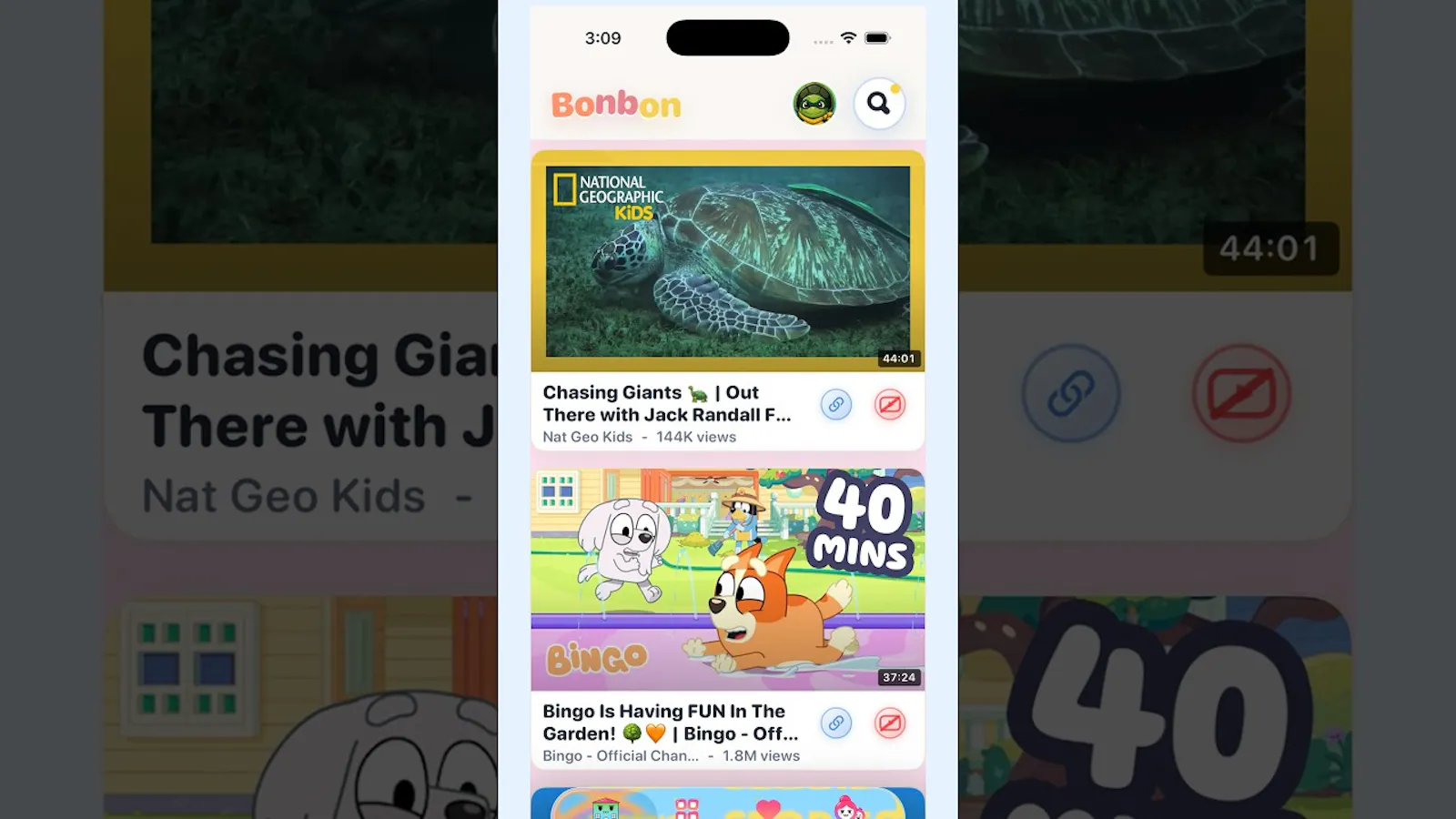 Bonbon — Safe videos for kids screenshot 1 (video preview)