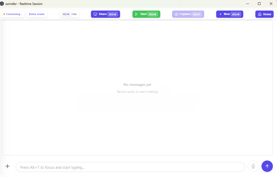 Swindler - Main product screenshot demonstrating key features and user interface