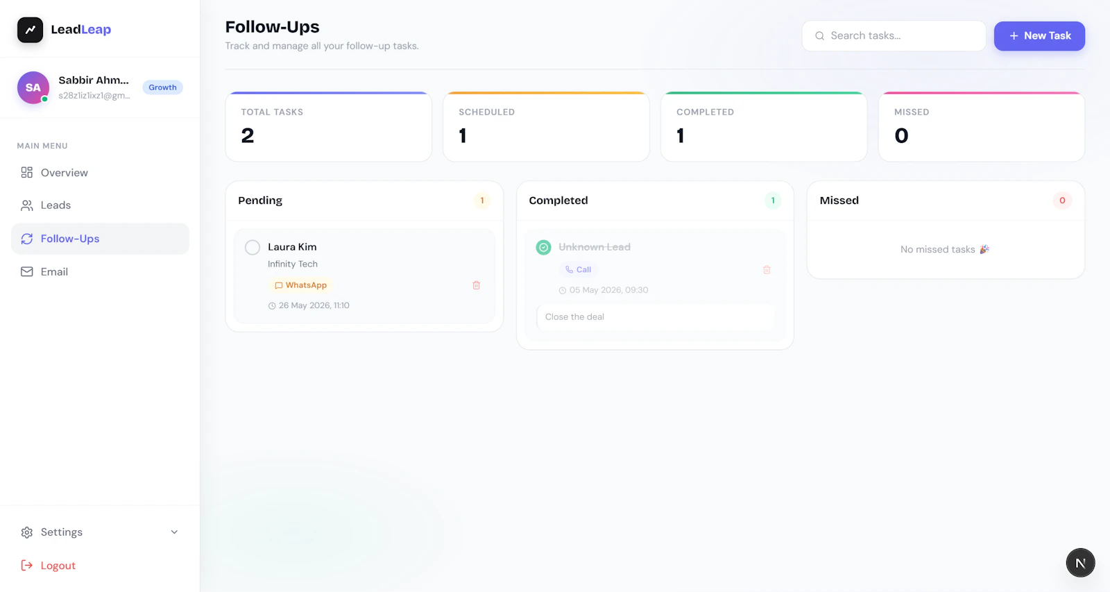 LeadLeap screenshot 5