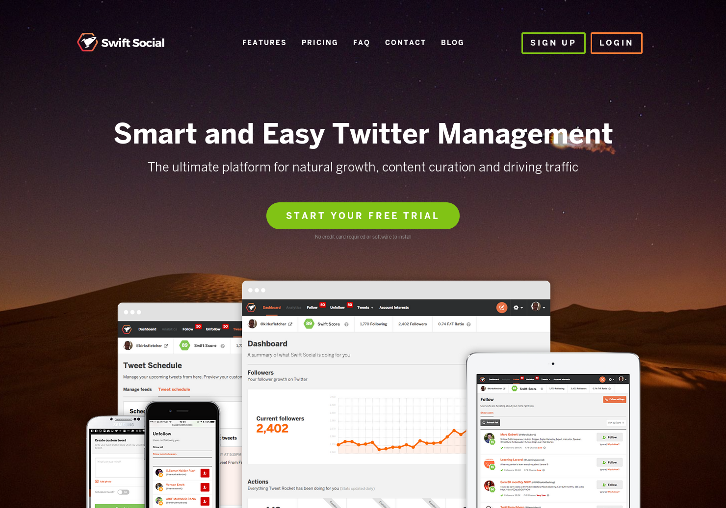 Tweet Rocket logo