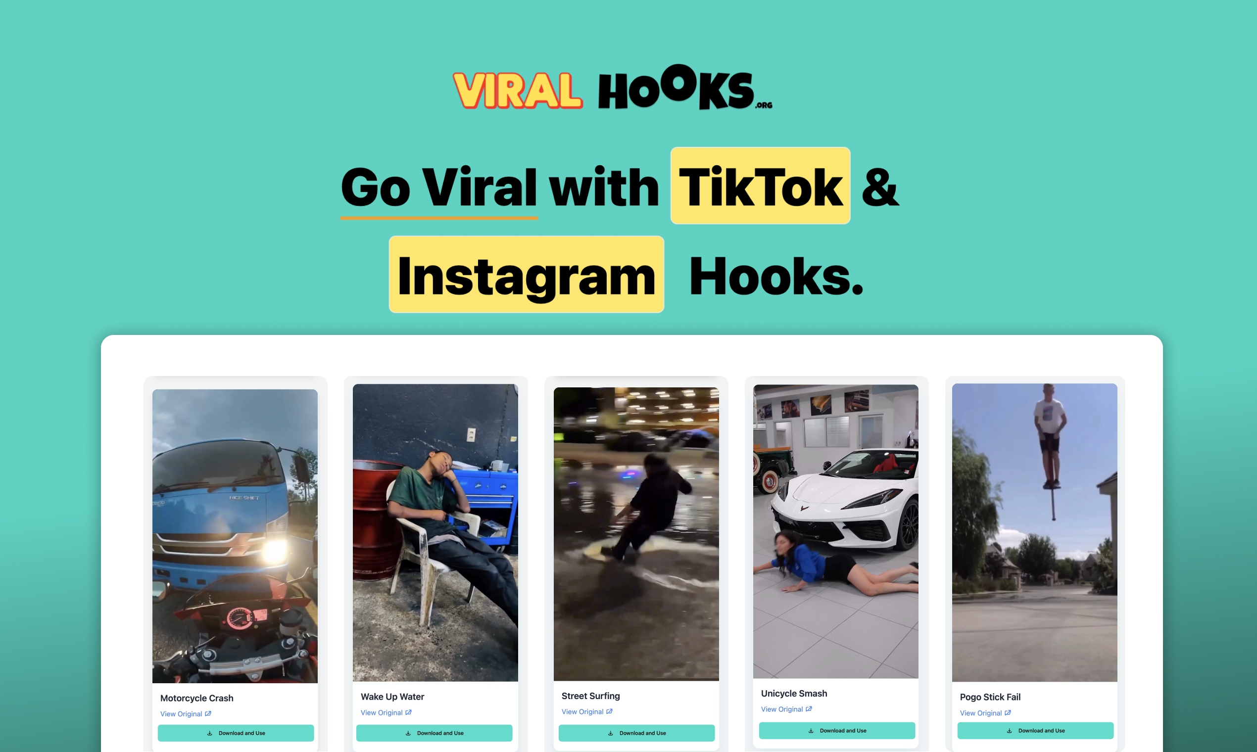 Instagram and TikTok Hooks Library 2025 gallery image