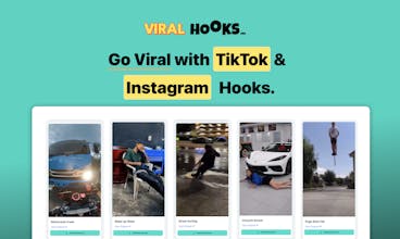 Instagram and TikTok Hooks Library 2025 gallery image