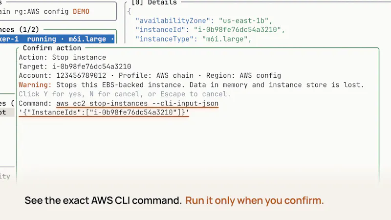 Lazy AWS screenshot 4