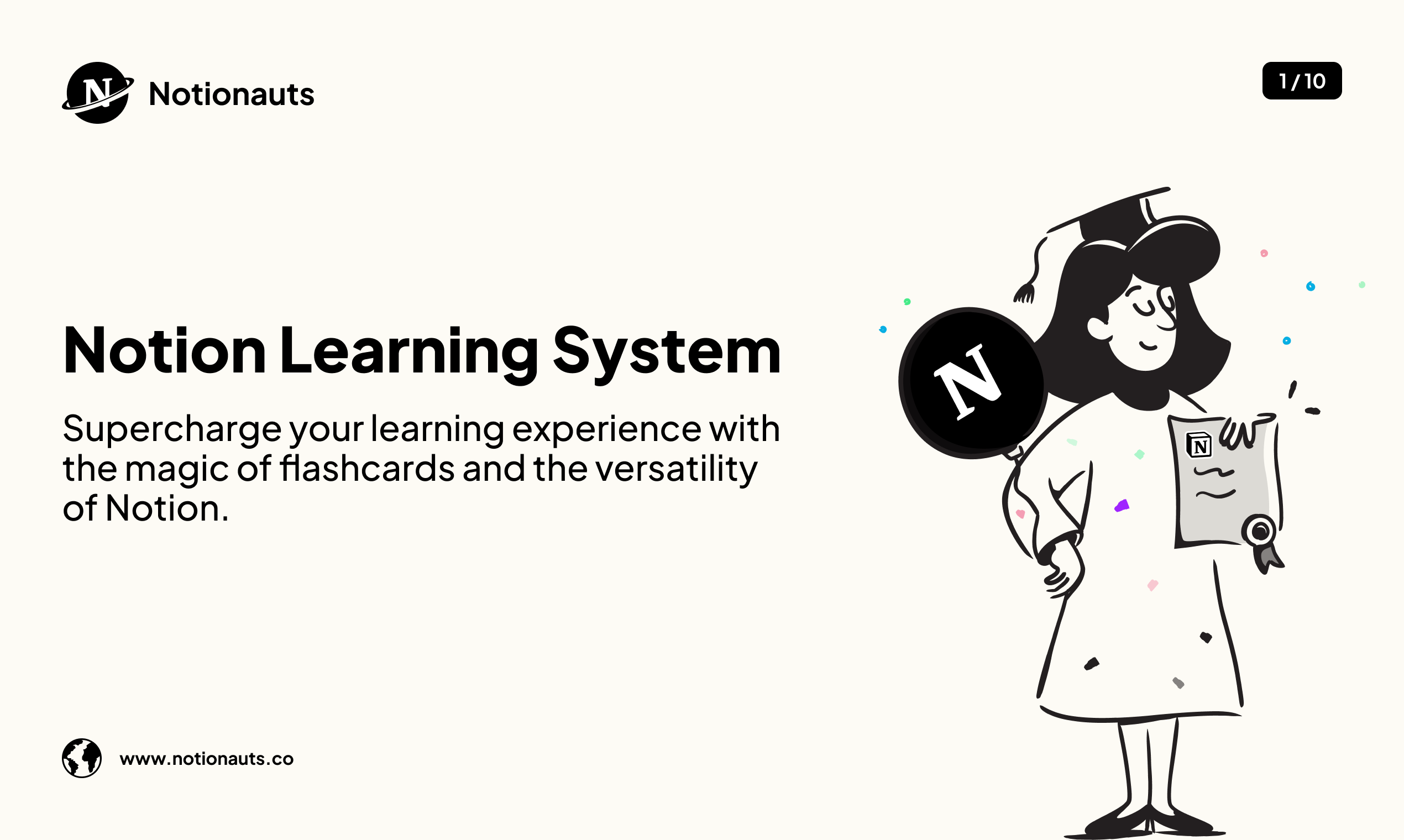 startuptile Notion Learning System-Boost your learning with magic of flashcards inside Notion