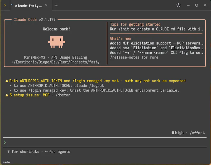 Fasty — GPU-accelerated terminal screenshot 2