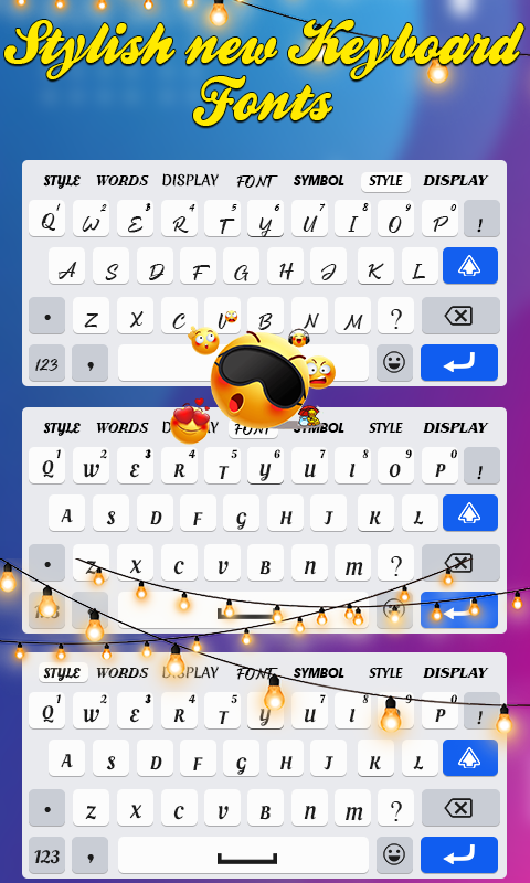 Stilvolle Schriftarten Tastatur media 4