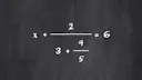 x=1: Learn to solve equations!