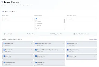 LeaveProPlanner.com gallery image