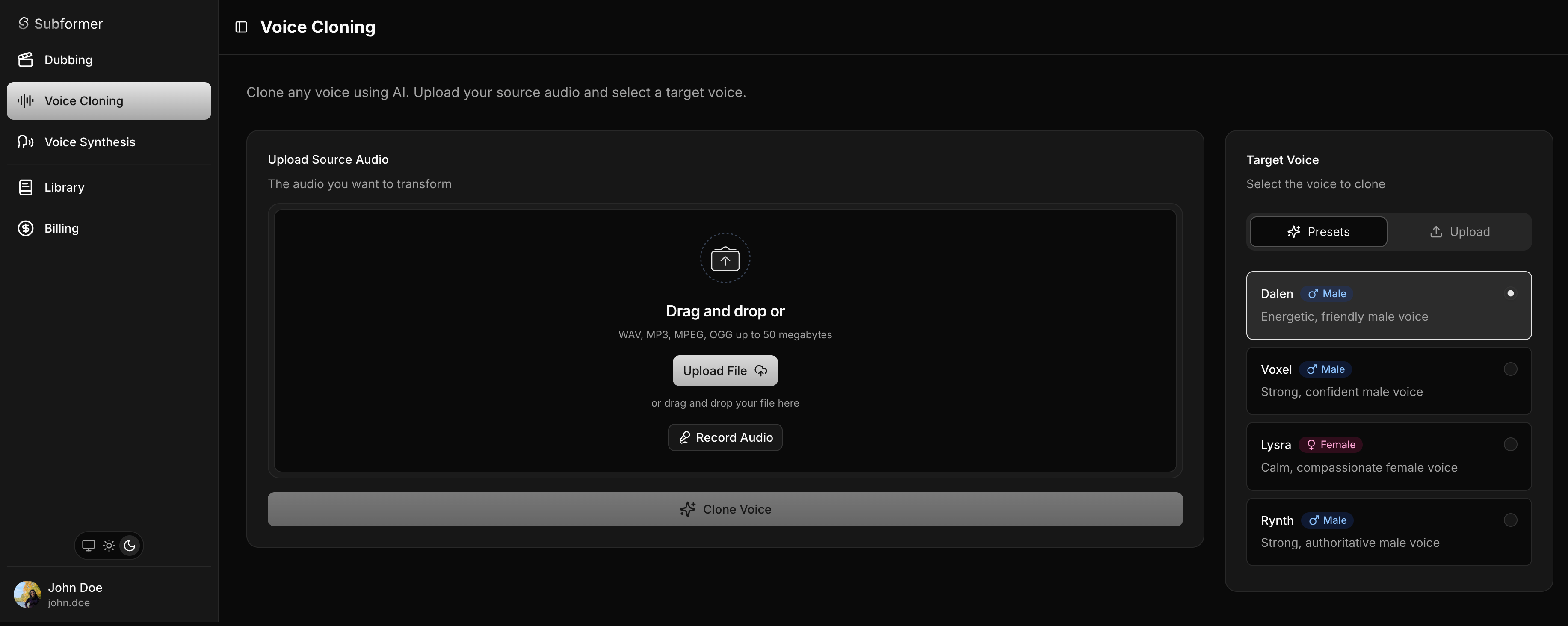 Subformer - Screenshot 3 preview