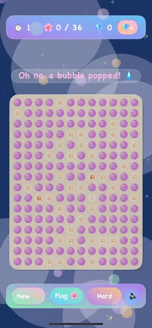 Bubble Mine Sweeper - Screenshot 3 showing product features and functionality