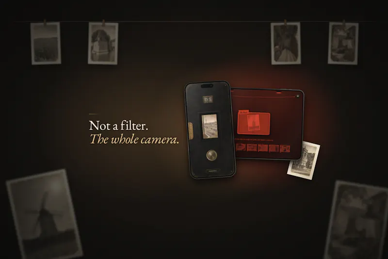 Luminette: A 1920s Camera for iPhone Duo screenshot 2