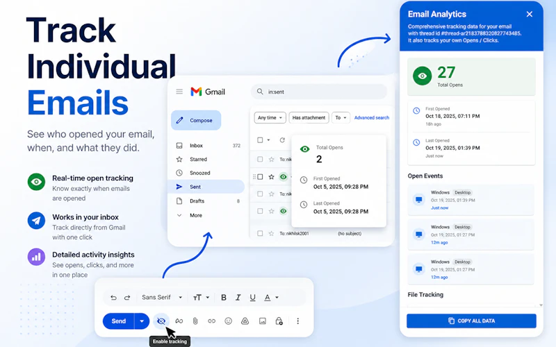 Re-Launch of Mailflame for Gmail screenshot 1